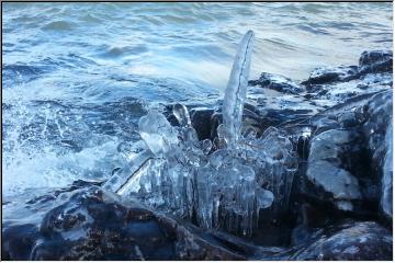 Ice and waves