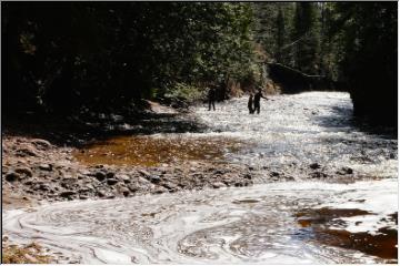 Rushing river