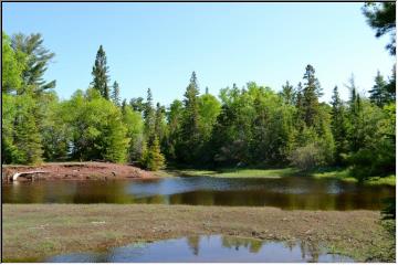 Along Lake Superior shore