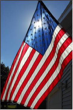 Glowing Stars and Stripes