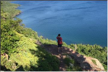 Bluff with a view