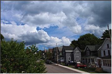Cloud filled sky