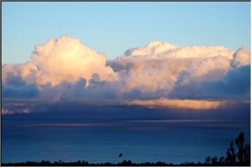 Puffy clouds