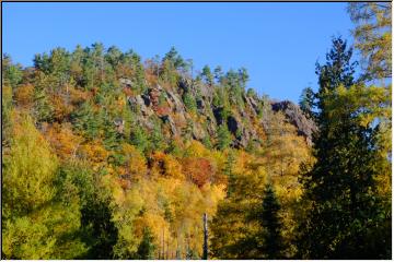 Colorful cliffs