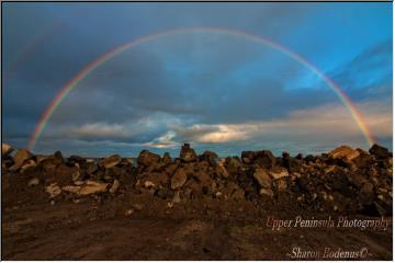 Waterfront rainbow