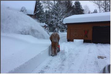 Snowblowing