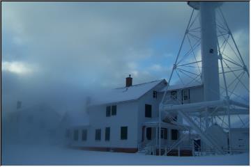 Snowy Lighthouse