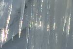 Icy rainbow