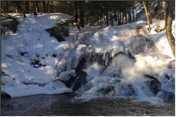Frozen falls