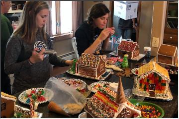 Gingerbread houses