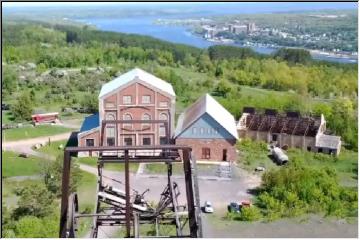 Quincy Mine Shaft view