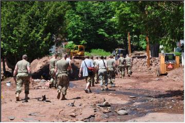 National Guard helpers