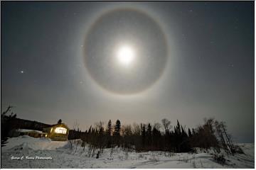 Ring around the Moon