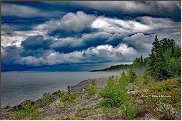 Ominous clouds