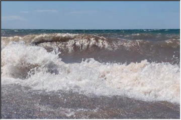 Lake Superior stirred UP