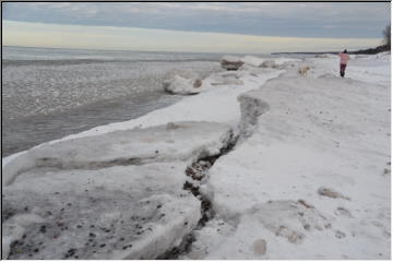 Built UP ice shelves