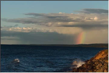 Rainbows and clouds