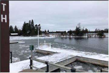 Copper Harbor Ice