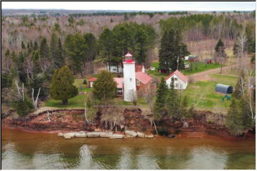 Lighthouses on Lake Superior