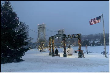 Decorated Waterfront