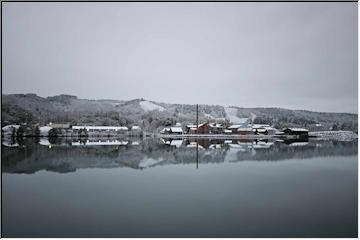 Dreary morning on the Canal