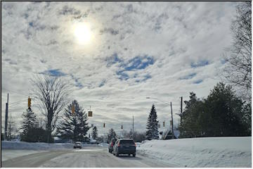 Blue skies return