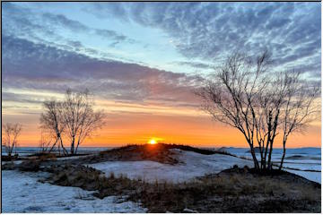 Eagle River Sunset