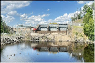 Way Dam and Michigamme Reservoir
