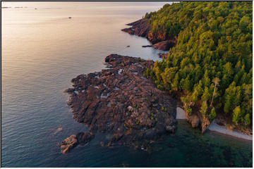 Presque Isle from above