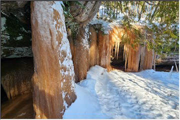 Ice formations