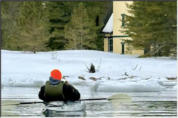 Spring kayaking