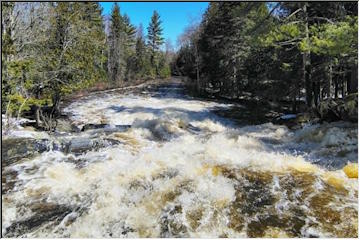 Baraga County falls