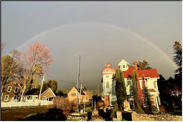 Rainbow over L'Anse