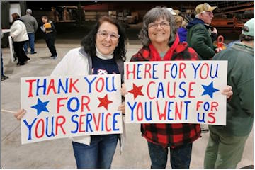 Welcome Home U.P. Honor Flight