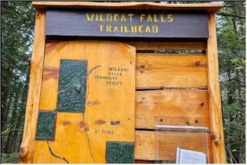 Wildcat Falls in Ontonagon Cty