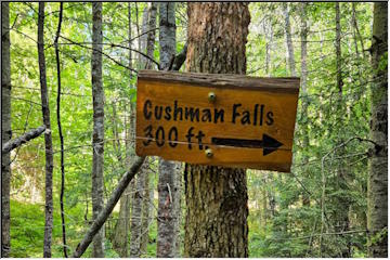Cushman Falls in Ontonagon County