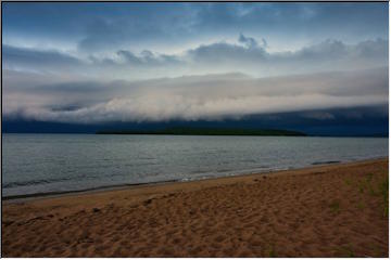 Storm clouds rolling in