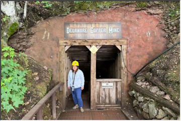 Underground in Delaware Mine