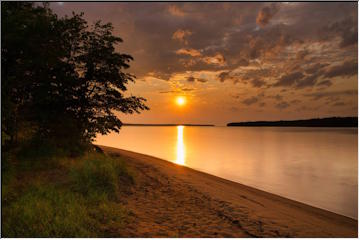 Sunset in Munsing