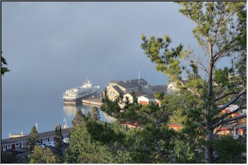 Fog overtakes Superior