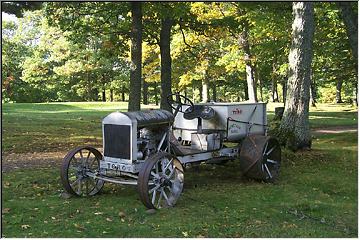 old tractor