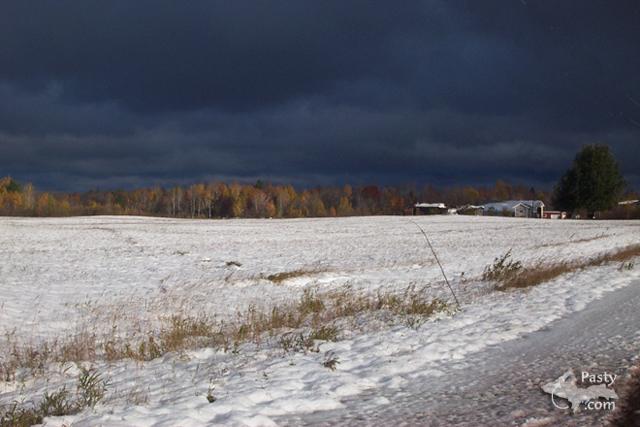 Ominous skies