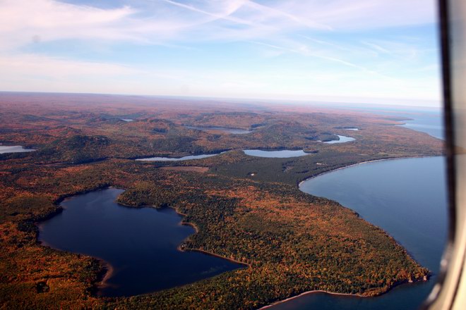 THE HURON MOUNTAINS