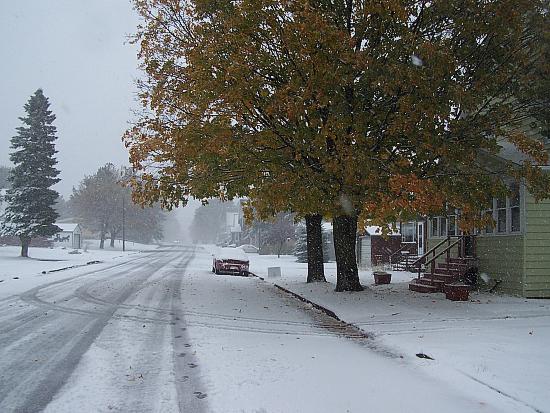 first snow