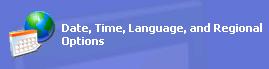 Date, Time, Language, and Regional Options