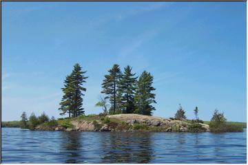 Lake Medora Islands