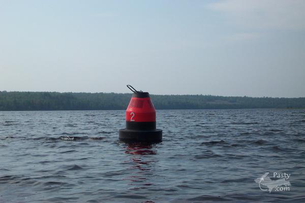 Sunken Dredge Buoy