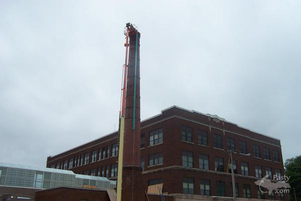 Chimney removal  </TD></TR><TR><TD>begins