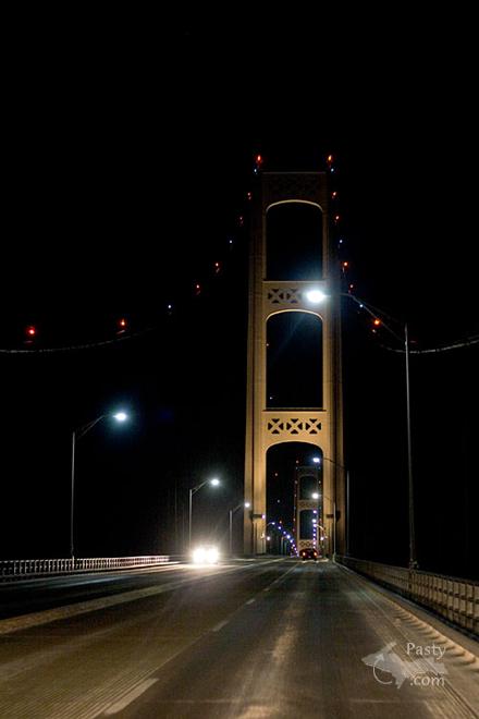 at night