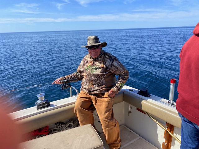 Dave fishing